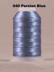 YLI 601 Fine Metallic Thread - Click for full colour range.