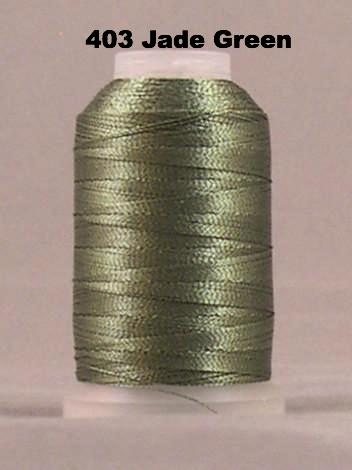 YLI 601 Fine Metallic Thread - Click for full colour range.