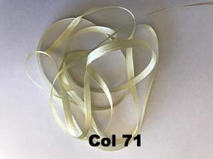 YLI Silk Ribbon - 4mm width - 15 metre spools - Click for Colours 1 to 99.