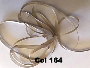 YLI Silk Ribbon - 4mm width - 15 metre spools - Click for colours #100 - #185.