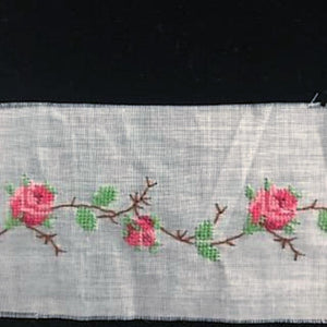 E-906 Coloured - 45mm Swiss Cotton Handloom Embroidery