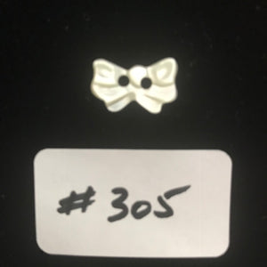BMOP-305  Mother of Pearl Bow Design/ Cat Design (Very Limited Supply)