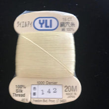 YLI 1000 Denier Silk Thread - Click for full colour range. 1 of 2 pages.