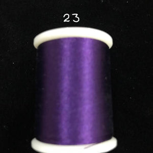 YLI - #50 Silk Thread - Click for full colour range - Page 1 of 2 pages.