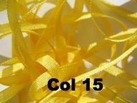 YLI Silk Ribbon - 2mm width - 15 metre spools - 81 colours - Click for full colour range.