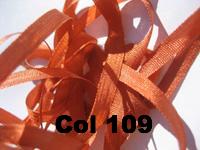 YLI Silk Ribbon - 4mm width - 15 metre spools - Click for colours #100 - #185.