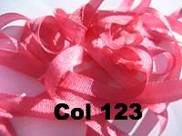 YLI Silk Ribbon - 4mm width - 15 metre spools - Click for Colours 1 to 99.